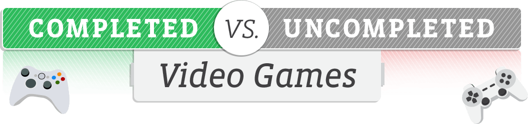 Completed vs Uncompleted Video Games